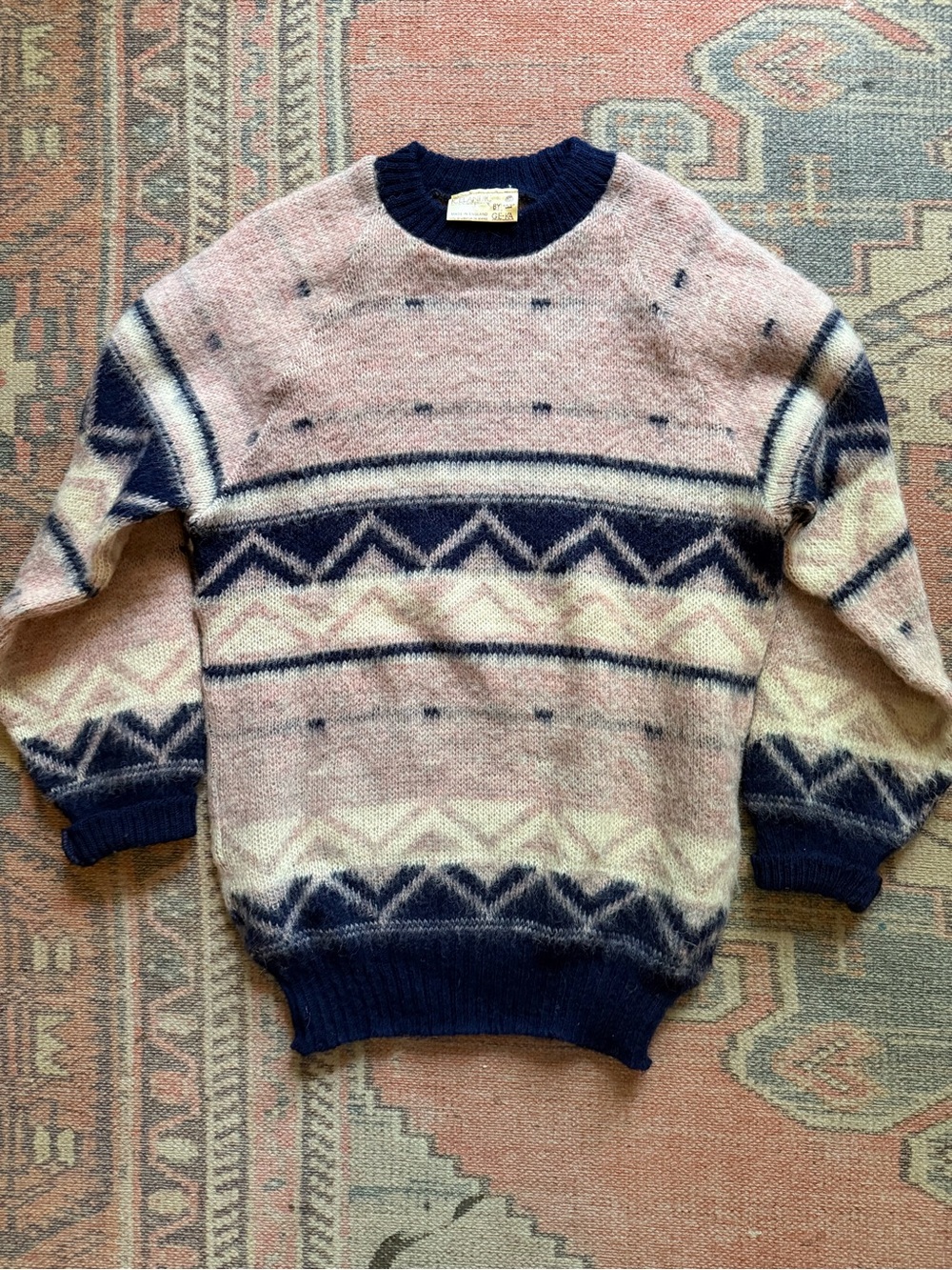 Vintage 80’s Icelandic By Geka Pure Wool Sweater